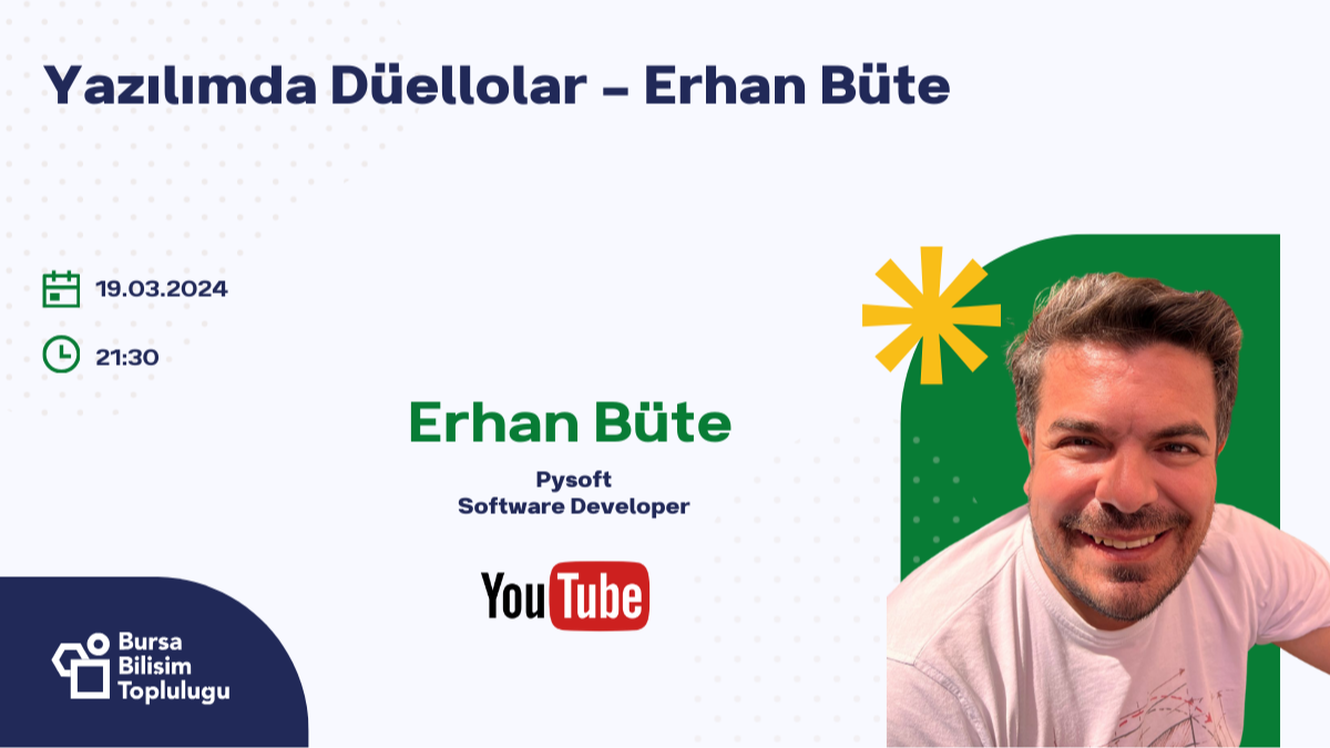 Yazılımda Düellolar - Erhan Büte
